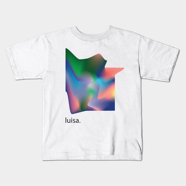 luisa. Kids T-Shirt by luisa_jp